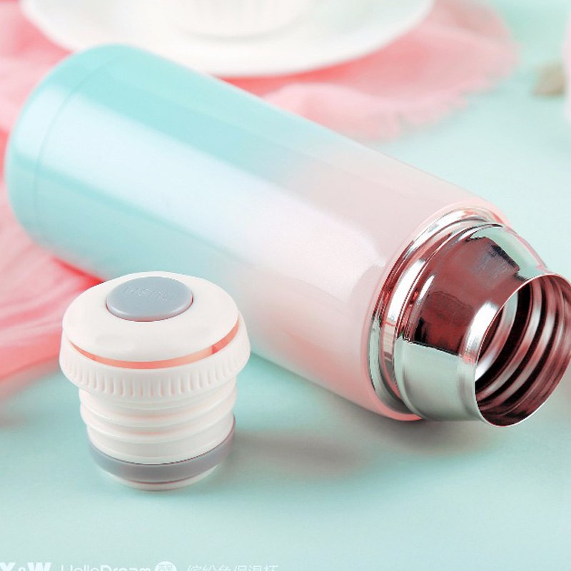 color cute water bottle factory
