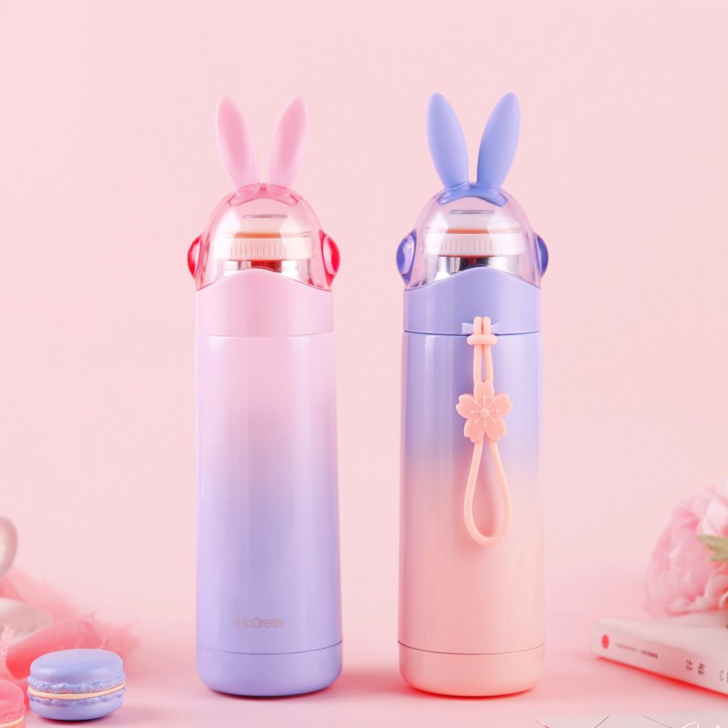 flask cartoon water bottle
