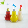 Bulb Shaped 300ml Plastic Bottle For Juice