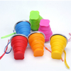 Silicone Collapsible Water Cup, Foldable Travel Cups, Silicone Cups
