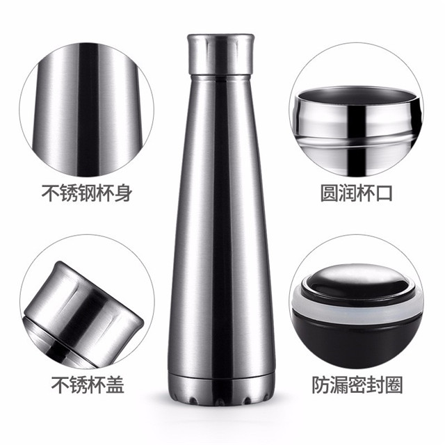 Amazon Hot Selling 24 Hours Keeping Vacuum Flask, 15 OZ Thermos Stainless Steel Flask