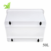 Wholesale durable multi purpose 5L-130L transparent stackable plastic box storage