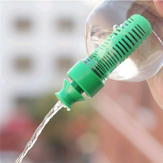 Outdoor Sport Portable Plastic Purifier Water Filter Bottle