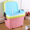 2018 New Wholesale Promotional High Quality Plastic Storage Box With Lid Clothes Plastic Storage Box