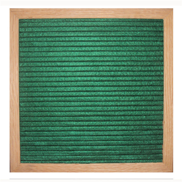 Hot Sale Wooden Frame Slotted Letter Board With Stand