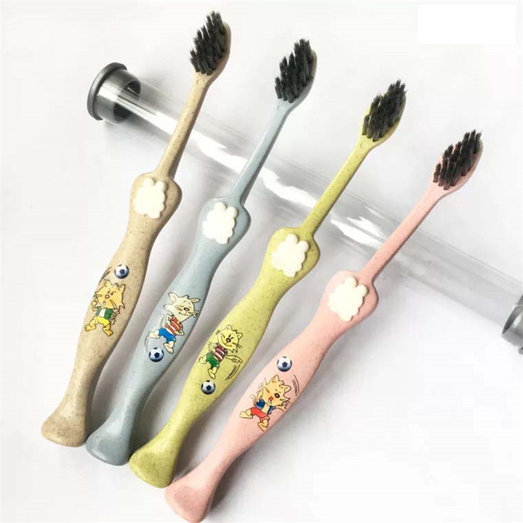Home Decor Wholesale Plastic Cartoon Kids Toothbrush 