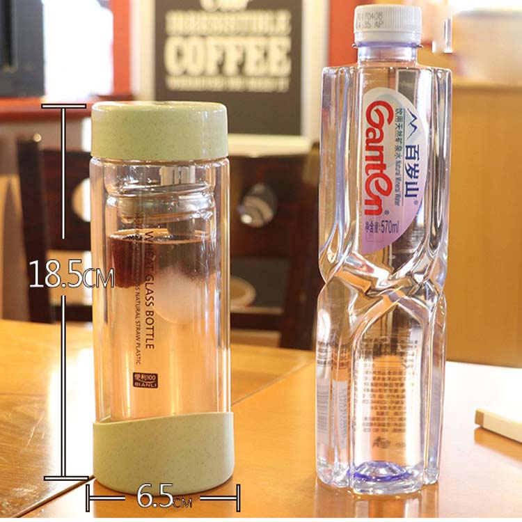 Fashion BPA Free Food Grade Yoga Water Bottle 