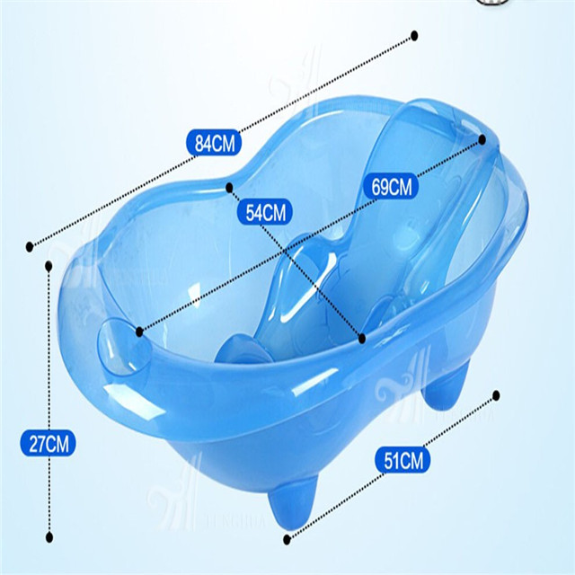 Wholesale Transparent Color Baby Bath Tub Portable