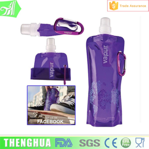 Promotional Advertising Usable Foldable Water Bottle