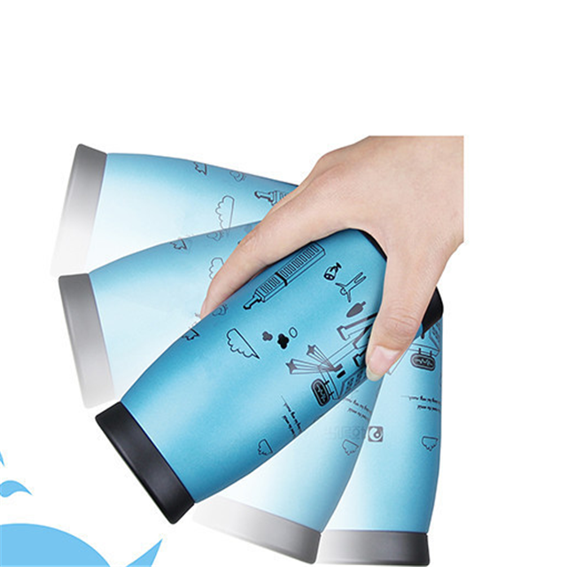 350ml Logo Printing Double Wall Insulated Stainless Steel Water Bottle