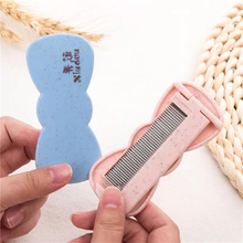 Free Sample Biodegradation Wheat Straw Mirror Comb