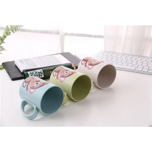 High Quality Healthy Wheat Straw Custom Water Bottle