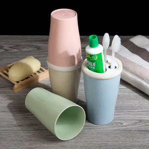 Chinese Supplier New Style Eco-friendly Best Wheat Straw Toothbrush Water Bottle For Sale
