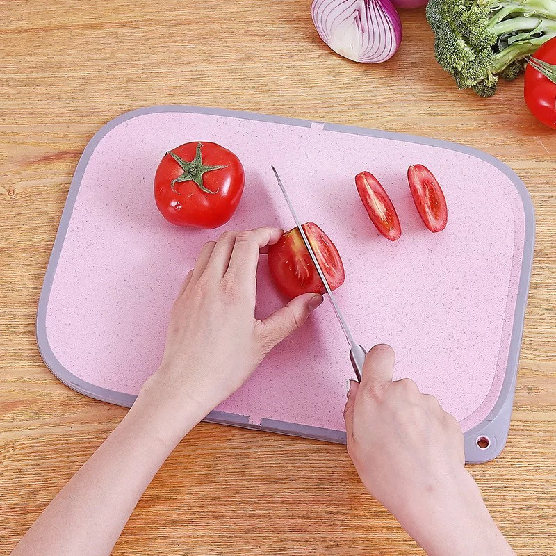 Hot Selling Wheat Straw Plastic Multifunction Cutting Board