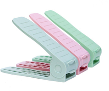 Hot Selling Adjustable Plastic Shoe Rack Organizer