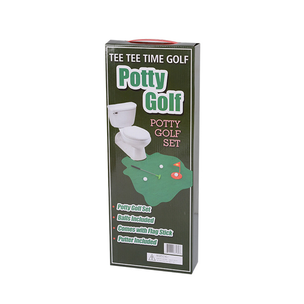 Best Selling Interesting Golf Game Toilet Golf Mini Golf Game Indoor