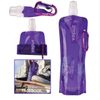 480ml Foldable Plastic Water Bottle , Drinking Water Bag