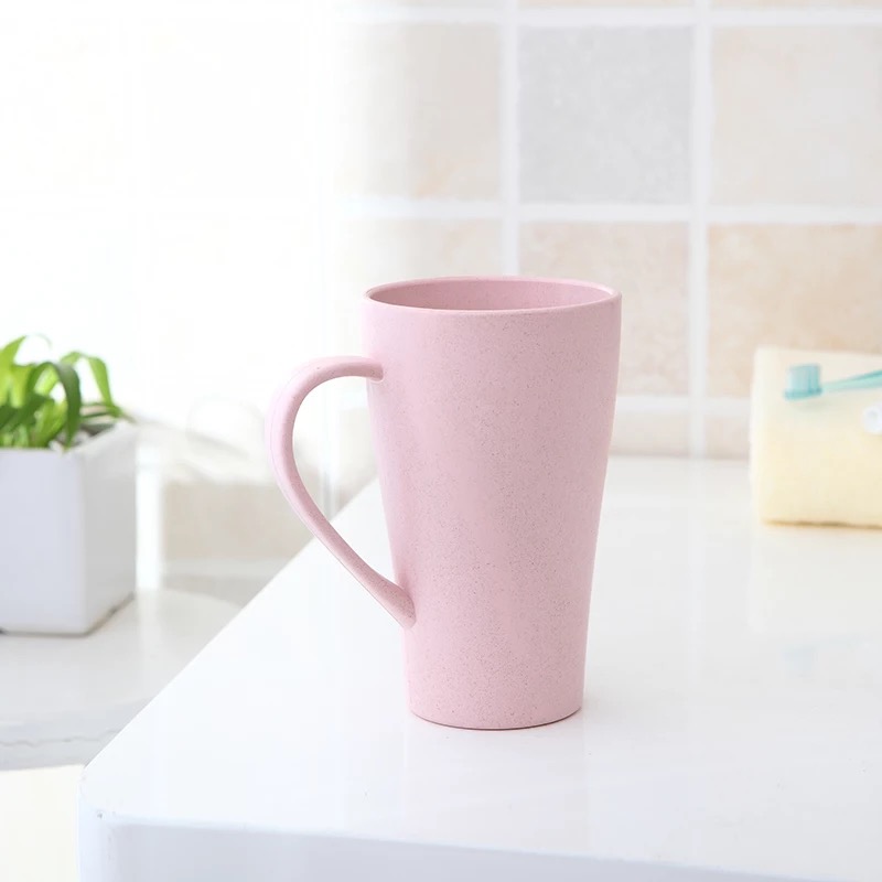 Ecofriendly New Products Wheat Straw Tea Cup for Birthday Gift And Toothbrush Holder