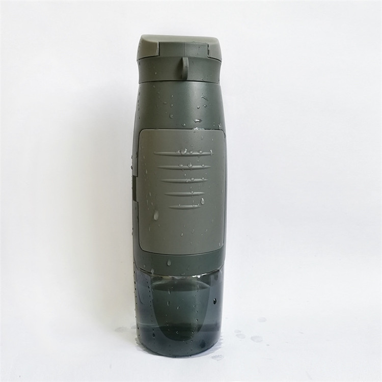 Creative Sports Wallet Water Cup Plastic Storage Compartment Water Bottles