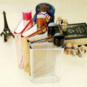 Clear Plastic A6 Notebook Water Bottle Produce