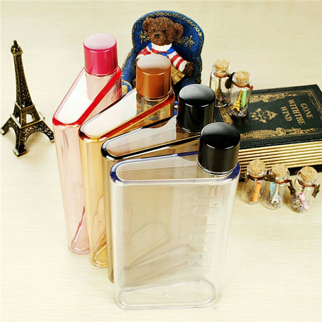 Clear Plastic A6 Notebook Water Bottle Produce