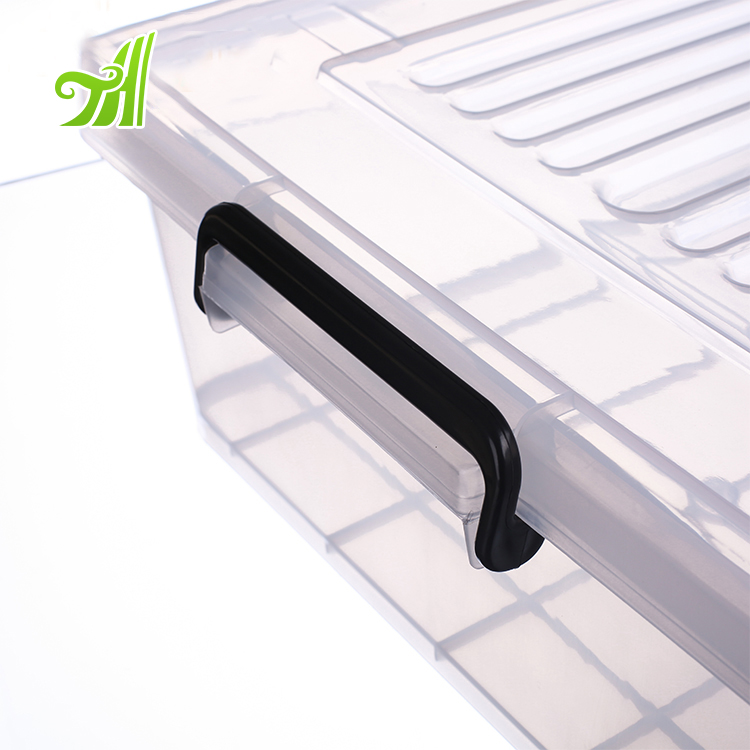 34L Wholesale Moving Storage Lockable Plastic Boxes