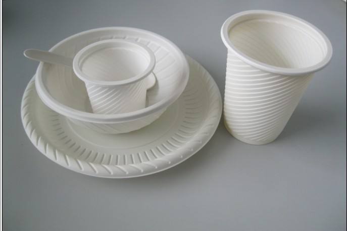 corn starch tableware