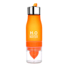 Free Sample Plastic Sports Fruit Infuser Water Bottle with Handle, Lemon Juice Bottle