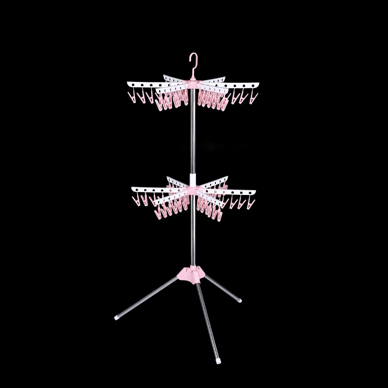 Competitive Price High Grade Double Layer Socks Underwear Towel Hanger Racks