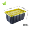 Wholesale Customized 100L Heavy Duty Storage Box Plastic