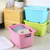 2018 New Wholesale Promotional High Quality Plastic Storage Box With Lid Clothes Plastic Storage Box