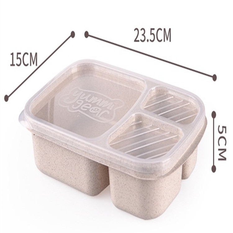 Disposable Biodegradable Rice Husk Tableware Bamboo Dinnerware Set