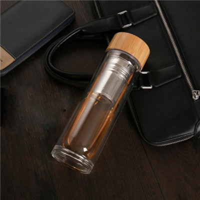 glass water bottle