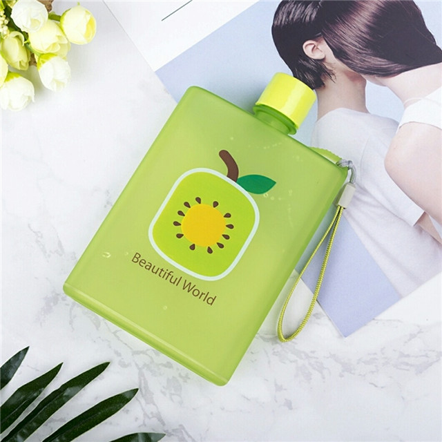 Hot Selling Unique Design BPA Free Flat Mini Water Bottle
