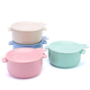 New 1000ml Biodegradable Noodle Soup Ceramic Bowl With Lid And Handle Made In China