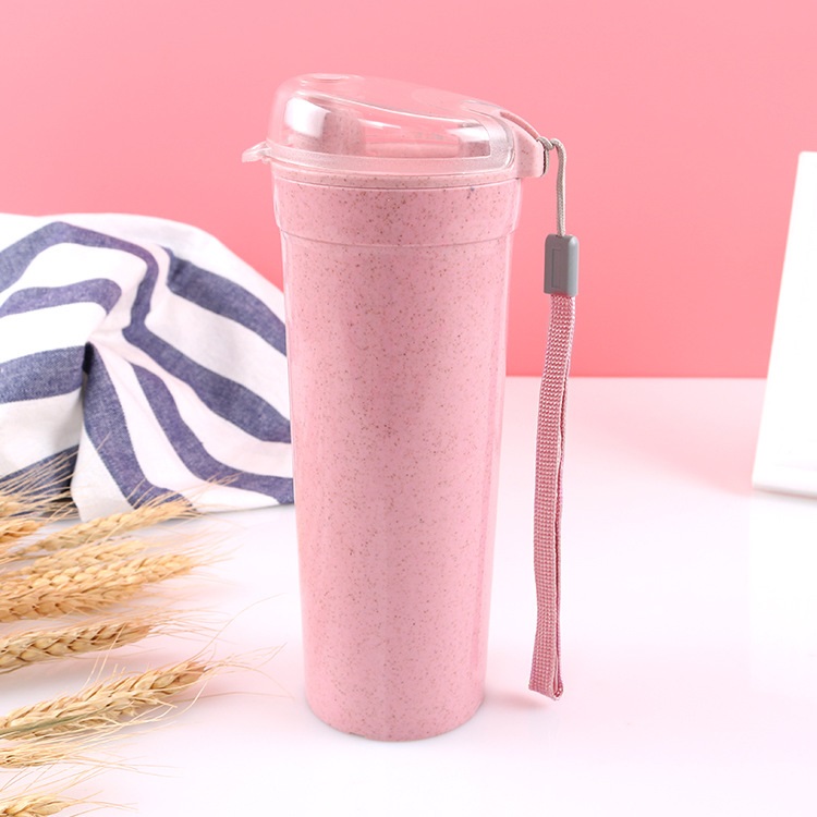 Biodegradable Wheat Straw Flip Bottle