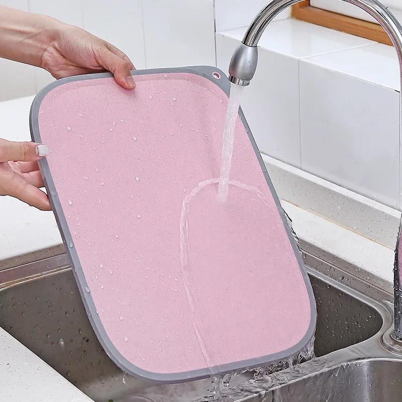 Hot Selling Wheat Straw Plastic Multifunction Cutting Board