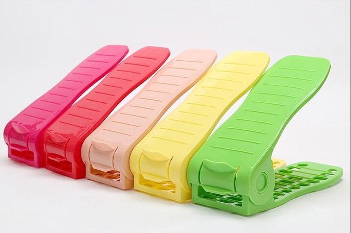 adjustable plastic shoe rack organnizer