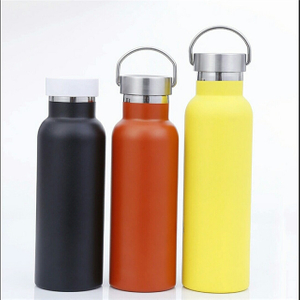 Wholesale Long Hot Water Bottle Stainless Steel Flask With Handle