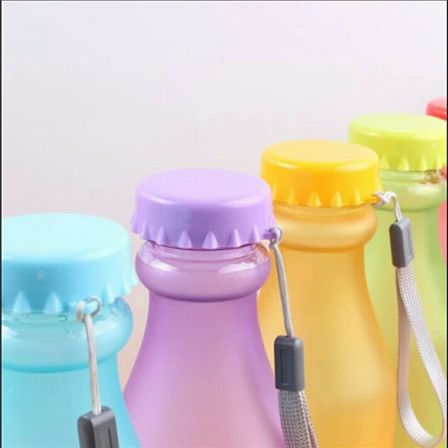 Clear/ Frosted Design BPA Free Water Bottle, Portable Water Bottle For Kids