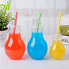 Bulb Shaped 300ml Plastic Bottle For Juice