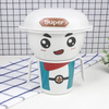 Cartoon Shape Lunch Box For Kids Bamboo Dinnerware Set