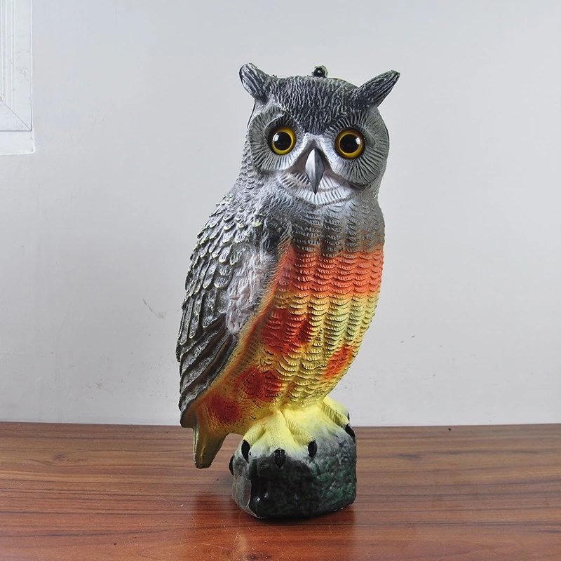 Outdoor Plastic Garden Decoration Hunting Decoys OWL Animal Shooting Target Bait Equipment