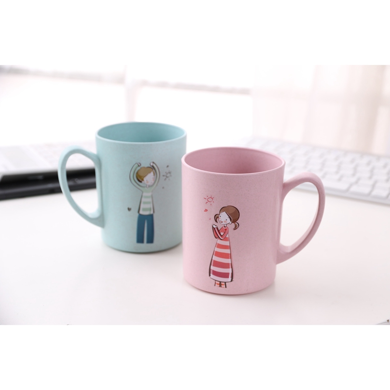 Combo Mouthwash Durable Standard Match New English Style Biodegradable Toothbrush Holder