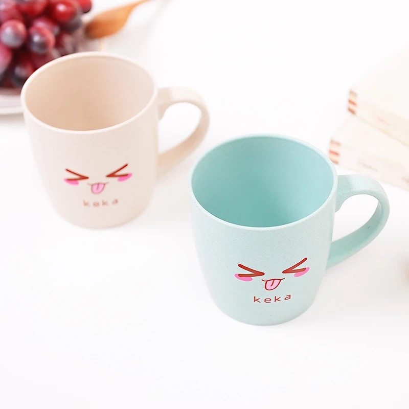 Fashion Wheat Straw Platycodon Bottle Water Bottle