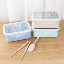 Wholesale BPA Free Plastic 3-Compartment Container Bento Style Lunch Box