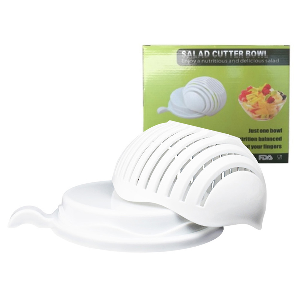 2018 New 60 Seconds Salad Cutter Bowl Quick Salad Maker Chopper Kitchen Tool
