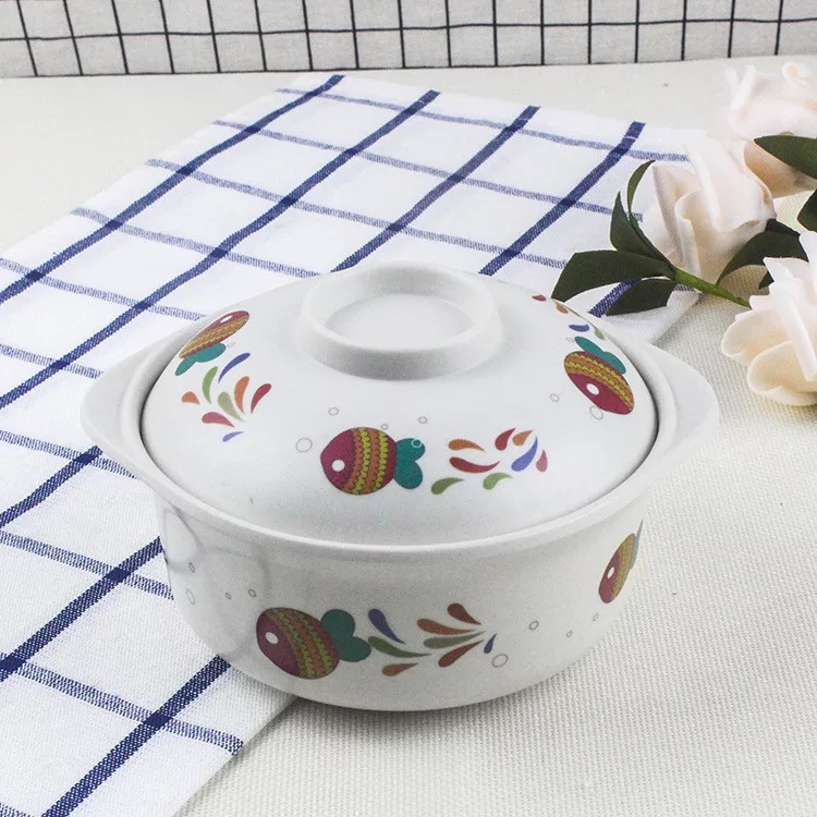 Biodegradable Children Rice Washing Bowl With Lid