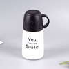 Creative Smiley Face Mug Stainless Steel Water Bottle with Lid