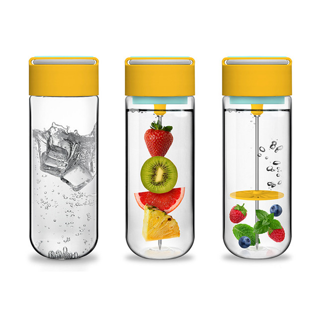 700ml BPA FREE Wholesale Plastic Bottle Water Bottle Fruit Infuser Water Bottle